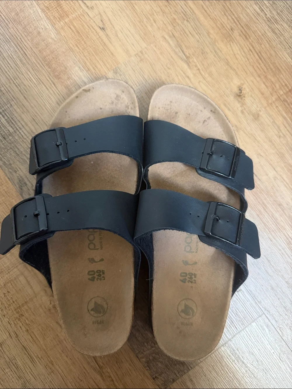 Birkenstock Papillio Black Buckle Sandals